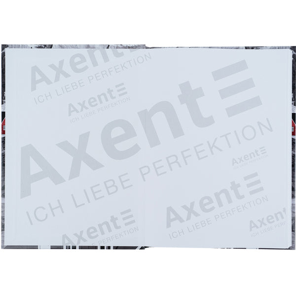 Книга записная Axent R&B Houses 8457-1-A, А5, 96 листов, клетка, твердая обложка