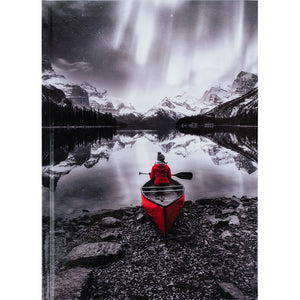 Книга записная Axent R&B Lady 8457-2-A, А5, 96 листов, клетка, твердая обложка