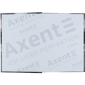 Книга записная Axent R&B Lady 8457-2-A, А5, 96 листов, клетка, твердая обложка