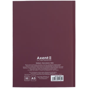 Книга записна Impossible 8458-1-A, А5, 96 аркушів, клітинка, тверда обкладинка