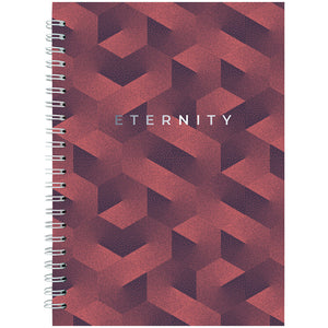 Блокнот на спирали Axent 8032-25-A, A5, 96 листов, клетка, твердая обложка