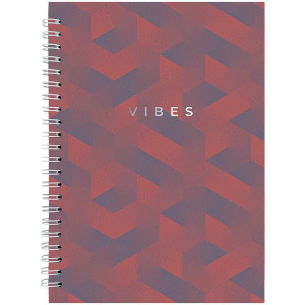 Блокнот на спирали Axent 8032-27-A, A5, 96 листов, клетка, твердая обложка