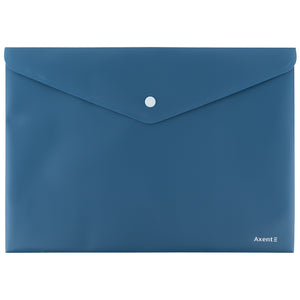 Папка на кнопке Axent Earth colors 1412-05-A, А4, синий