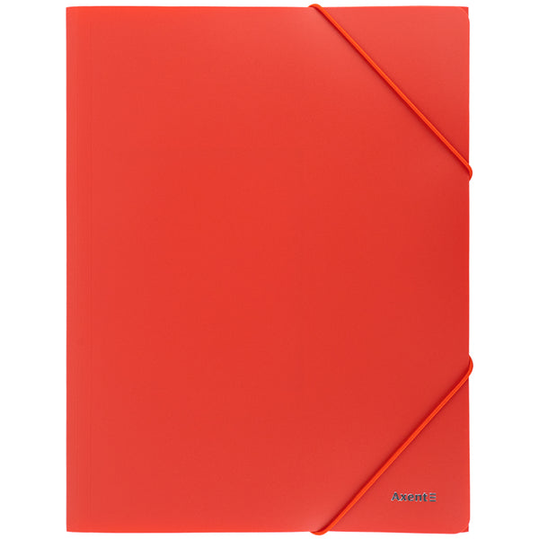 Папка на гумках Axent Earth colors 1504-11-A, А4, корал