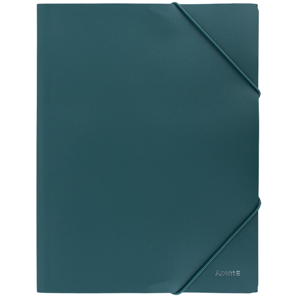 Папка на гумках Axent Earth colors 1504-13-A, А4, зелений