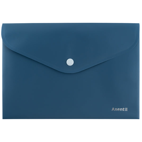 Папка на кнопке Axent Earth colors 1522-29-A, А5, синий