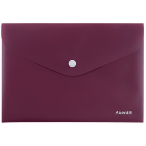 Папка на кнопці Axent Earth colors 1522-31-A, А5, бордо