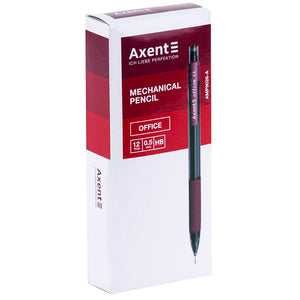Олівець механічний Axent Office AMP9026-A з гумкою, HB, 0.5 мм