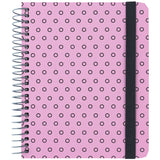 Блокнот на спiралi Axent 8461-1-A, B6+, 120 аркушів, клітинка, тверда обкладинка, рожевий Блокнот на спiралi Axent 8461-1-A, B6+, 120 аркушів, клітинка, тверда обкладинка, рожевий