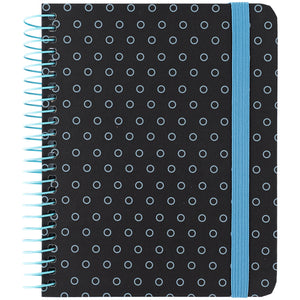 Блокнот на спiралi Axent 8461-3-A, B6+, 120 аркушів, клітинка, тверда обкладинка, графіт