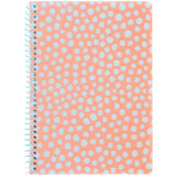 Блокнот на спiралi Axent 8462-3-A, А5, 80 аркушів, клітинка, пластикова обкладинка, персиковий Блокнот на спiралi Axent 8462-3-A, А5, 80 аркушів, клітинка, пластикова обкладинка, персиковий