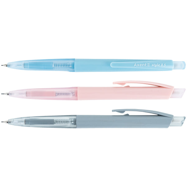 Олівець механічний Axent Style AMP9027-A з гумкою, HB, 0.5 мм