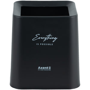 Настільний контейнер для сміття Axent 2132-01-A, квадратний, чорний