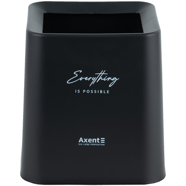 Настільний контейнер для сміття Axent 2132-01-A, квадратний, чорний