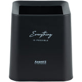 Настільний контейнер для сміття Axent 2132-01-A, квадратний, чорний Настільний контейнер для сміття Axent 2132-01-A, квадратний, чорний