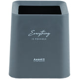 Настільний контейнер для сміття Axent 2132-03-A, квадратний, сірий Настільний контейнер для сміття Axent 2132-03-A, квадратний, сірий