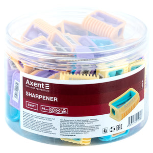 Точилка для олівців Axent Swift 1165-A, асорті кольорів
