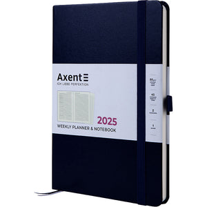Щотижневик 2025 Axent Prime Strong 8507-25-02-A, 145x210 мм, синій
