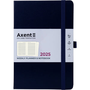 Щотижневик 2025 Axent Prime Strong 8507-25-02-A, 145x210 мм, синій