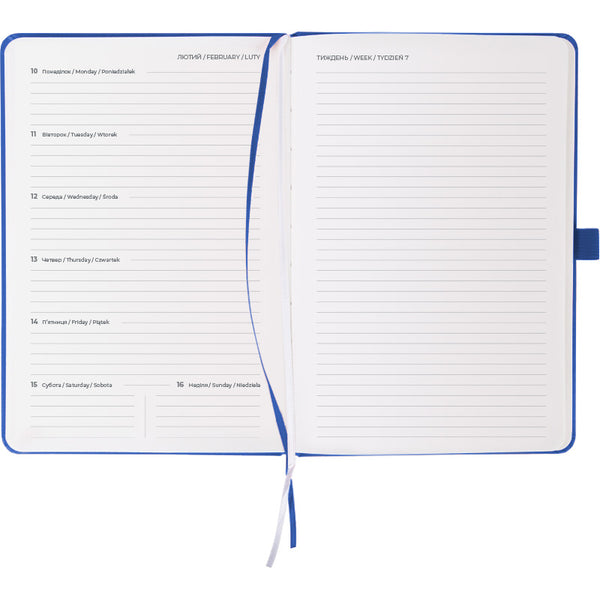 Щотижневик 2025 Axent Prime Strong 8507-25-38-A, 145x210 мм, класичний синій