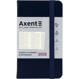 Еженедельник 2025 Axent Pocket Strong 8508-25-02-A, 90x150 мм, синий Еженедельник 2025 Axent Pocket Strong 8508-25-02-A, 90x150 мм, синий