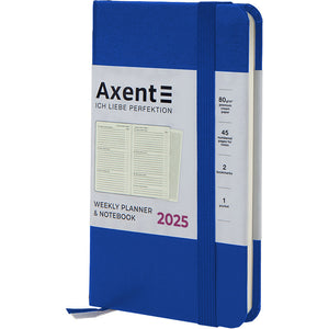 Еженедельник 2025 Axent Pocket Strong 8508-25-38-A, 90x150 мм, классический синий