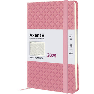 Ежедневник 2025 Axent Partner Gently 8822-25-01-A, 145x210 мм, светло-розовый