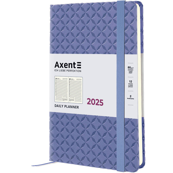 Ежедневник 2025 Axent Partner Gently 8822-25-02-A, 145x210 мм, сиреневый