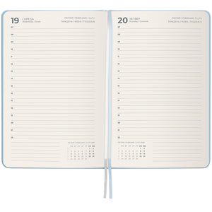 Ежедневник 2025 Axent Partner Mellow 8823-25-02-A, 145x210 мм, Dream diary