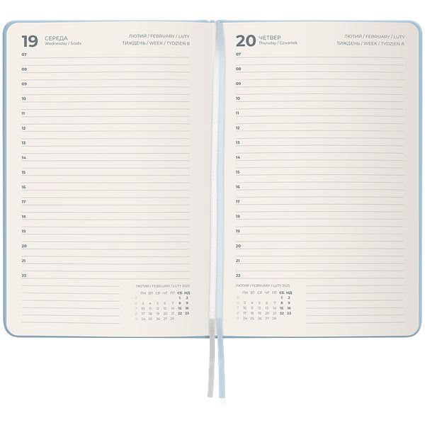 Ежедневник 2025 Axent Partner Mellow 8823-25-02-A, 145x210 мм, Dream diary