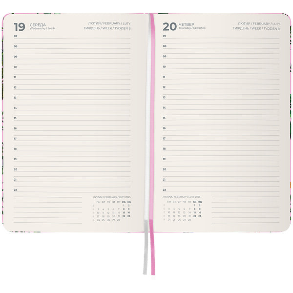 Ежедневник 2025 Axent Partner Olga Selyshcheva 8901-25-6-A-OS, 145x210 мм, Summer Time