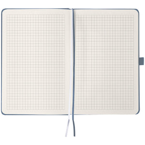 Книга записна Axent Partner 8201-62-A, 125x195 мм, 96 аркушів, клітинка, сіра