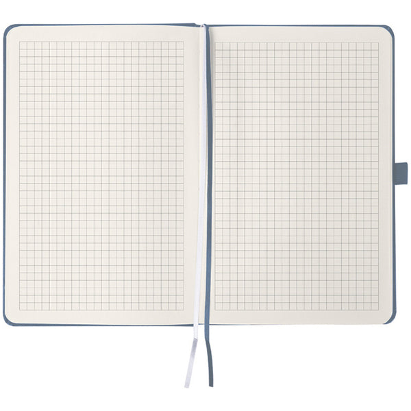 Книга записна Axent Partner 8201-62-A, 125x195 мм, 96 аркушів, клітинка, сіра