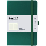 Книга записна Axent Partner Prime 8305-61-A, 145x210 мм, 96 аркушів, клітинка, зелений ліс Книга записна Axent Partner Prime 8305-61-A, 145x210 мм, 96 аркушів, клітинка, зелений ліс
