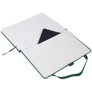 Книга записна Axent Partner Prime 8305-61-A, 145x210 мм, 96 аркушів, клітинка, зелений ліс