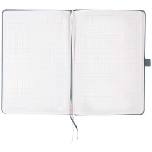 Книга записна Axent Partner Prime 8305-62-A, 145x210 мм, 96 аркушів, клітинка, сіра