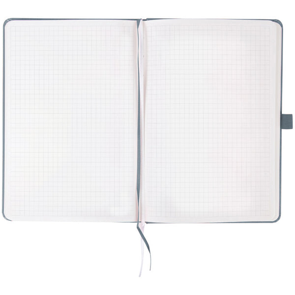 Книга записна Axent Partner Prime 8305-62-A, 145x210 мм, 96 аркушів, клітинка, сіра