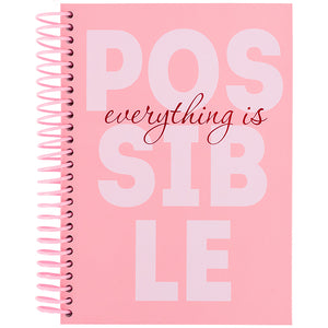 Блокнот на спiралi Axent Possible 8464-1-A, А5, 120 аркушів, клітинка, тверда обкладинка