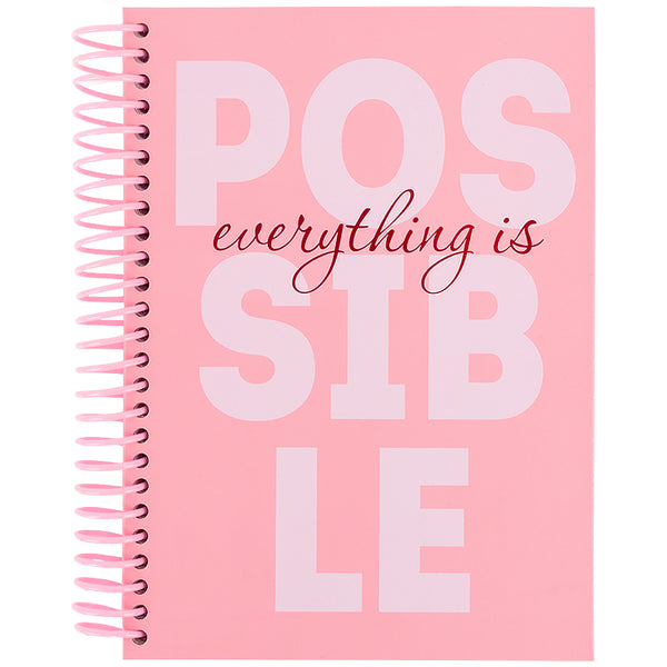 Блокнот на спiралi Axent Possible 8464-1-A, А5, 120 аркушів, клітинка, тверда обкладинка