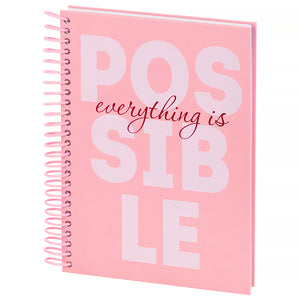 Блокнот на спiралi Axent Possible 8464-1-A, А5, 120 аркушів, клітинка, тверда обкладинка