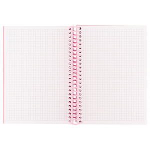 Блокнот на спiралi Axent Possible 8464-1-A, А5, 120 аркушів, клітинка, тверда обкладинка