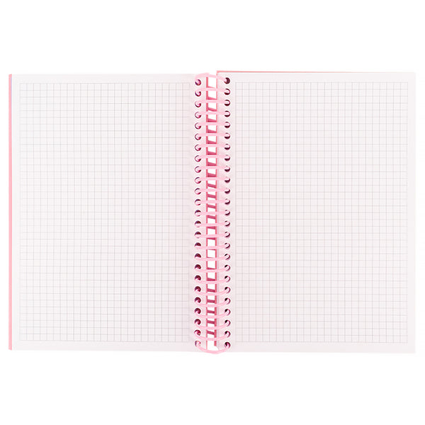 Блокнот на спiралi Axent Possible 8464-1-A, А5, 120 аркушів, клітинка, тверда обкладинка
