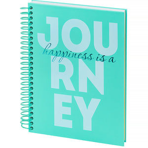 Блокнот на спiралi Axent Journey 8464-3-A, А5, 120 аркушів, клітинка, тверда обкладинка