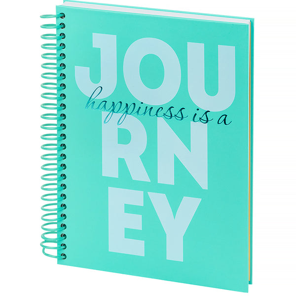 Блокнот на спiралi Axent Journey 8464-3-A, А5, 120 аркушів, клітинка, тверда обкладинка