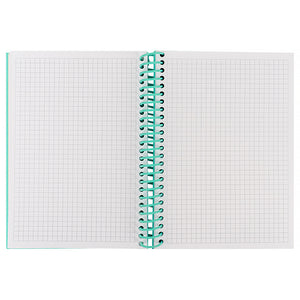 Блокнот на спiралi Axent Journey 8464-3-A, А5, 120 аркушів, клітинка, тверда обкладинка