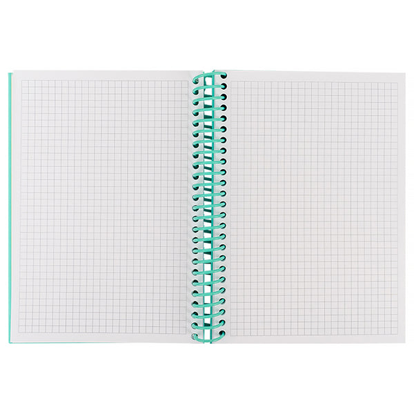 Блокнот на спiралi Axent Journey 8464-3-A, А5, 120 аркушів, клітинка, тверда обкладинка