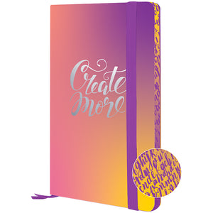 Еженедельник 2025 Axent Partner Gradient Soft 8523-25-3-A, 125x195 мм, Create