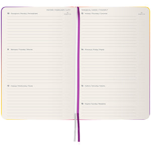 Еженедельник 2025 Axent Partner Gradient Soft 8523-25-3-A, 125x195 мм, Create