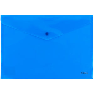 Папка на кнопке Axent 1412-22/1-A, А4, синий