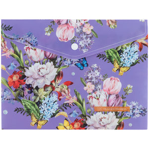 Папка на кнопке Axent Olga Selyshcheva, Secret 1495-35-A, А4+